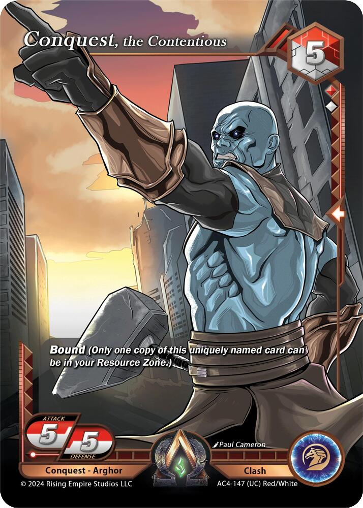 Conquest, the Contentious