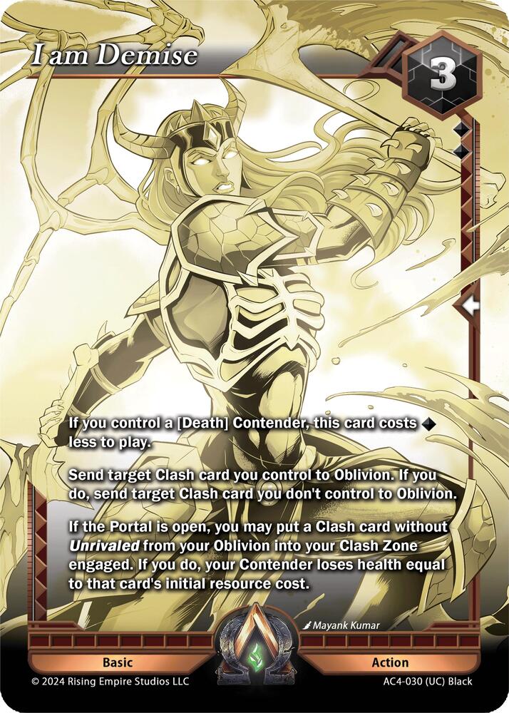 I am Demise (Gold)