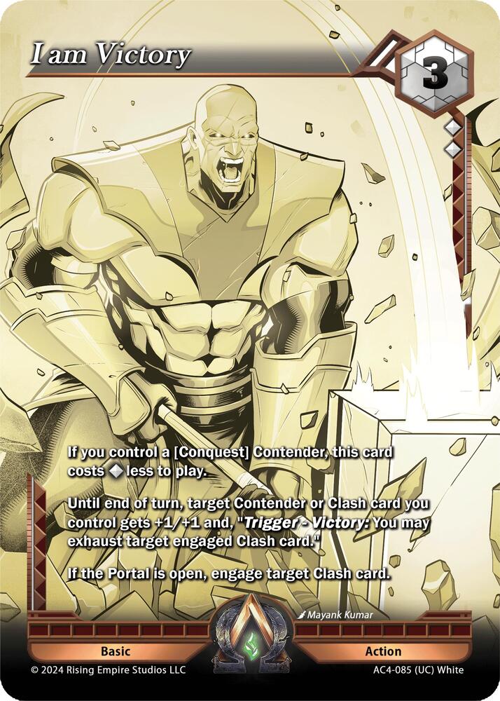 I am Victory (Gold)