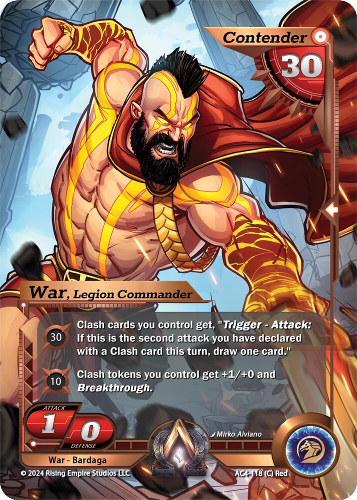 War, Legion Commander