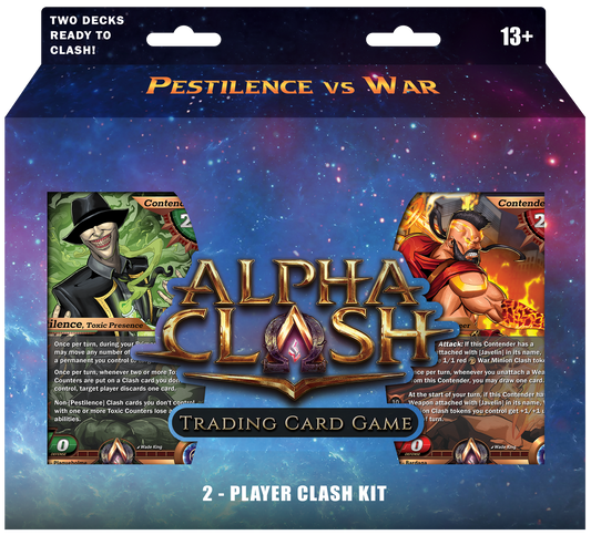 Alpha Clash 2-Player Clash Kit Pestilence vs War CASE -DEPOSIT LINK