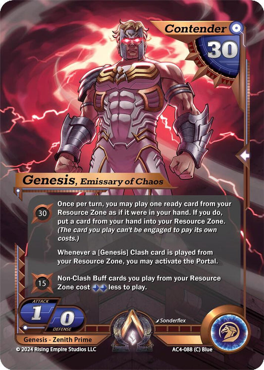 Genesis, Emissary of Chaos