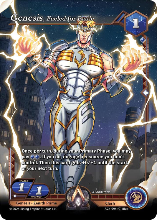 Genesis, Fueled for Battle