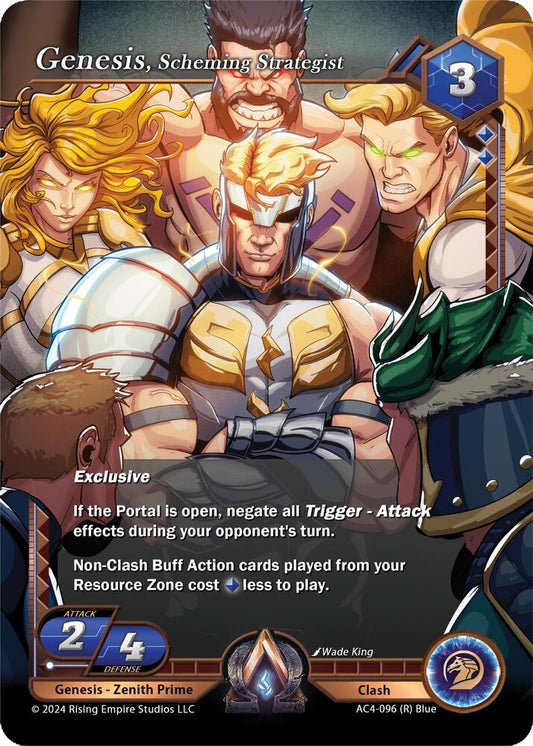 Genesis, Scheming Strategist