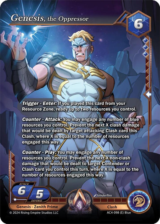 Genesis, the Oppressor