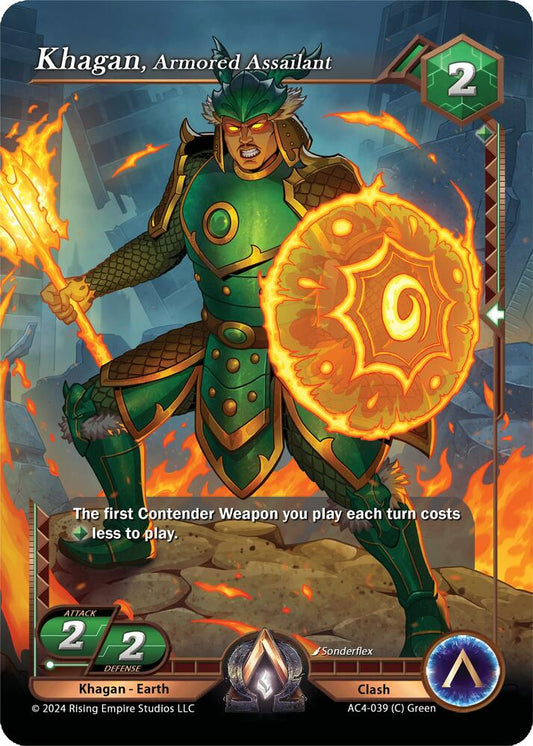 Khagan, Armored Assailant