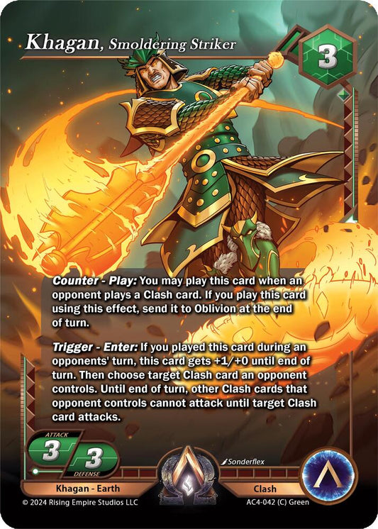 Khagan, Smoldering Striker