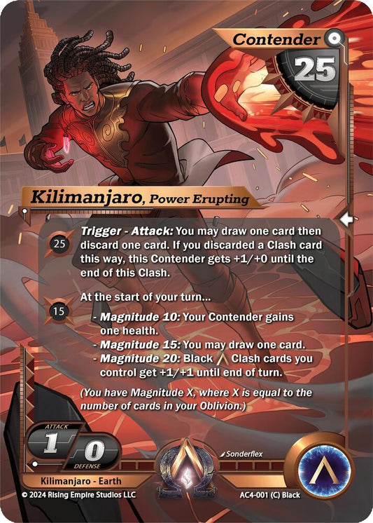 Kilimanjaro, Power Erupting